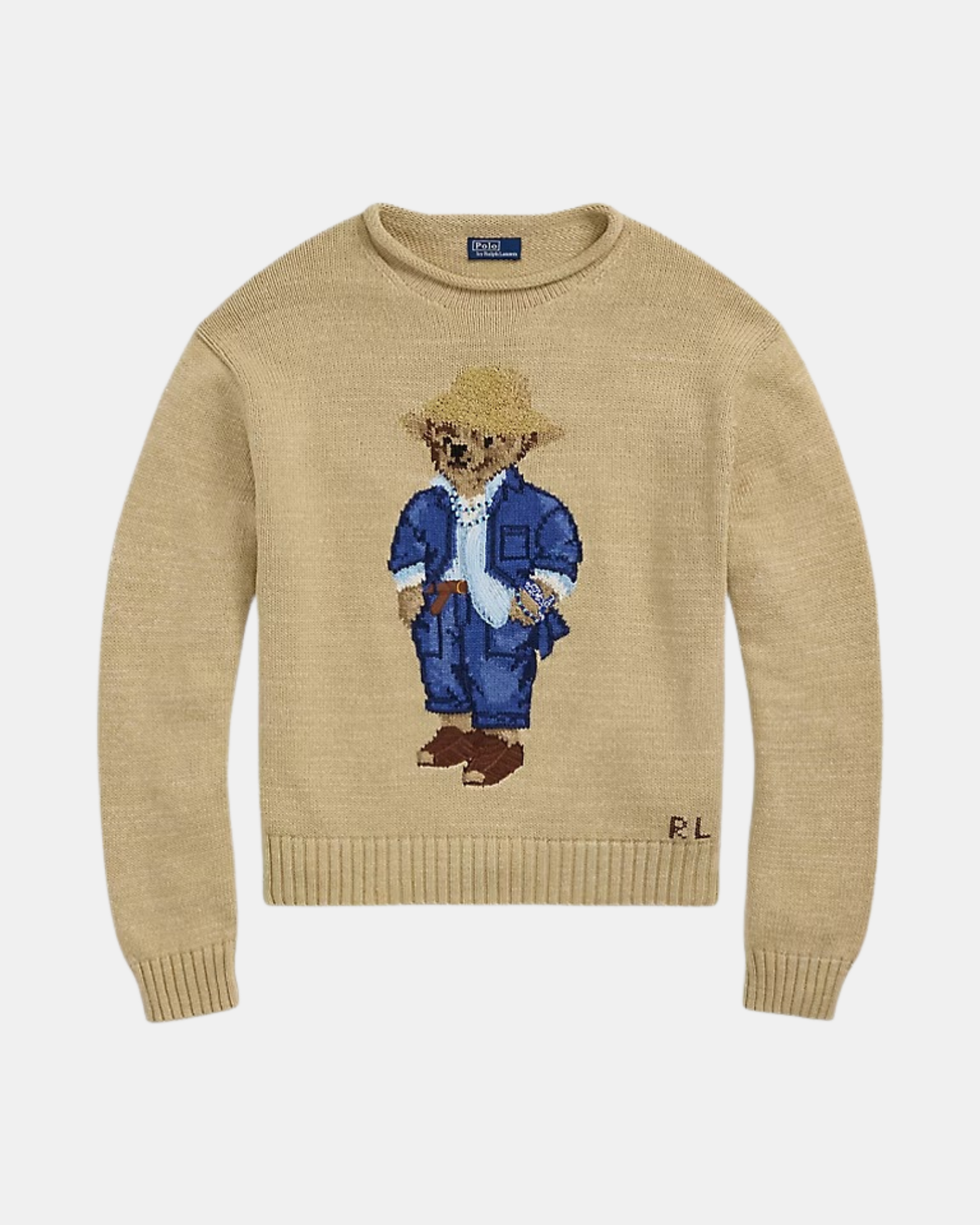 Bear Rollkragen-Pullover aus Baumwolle