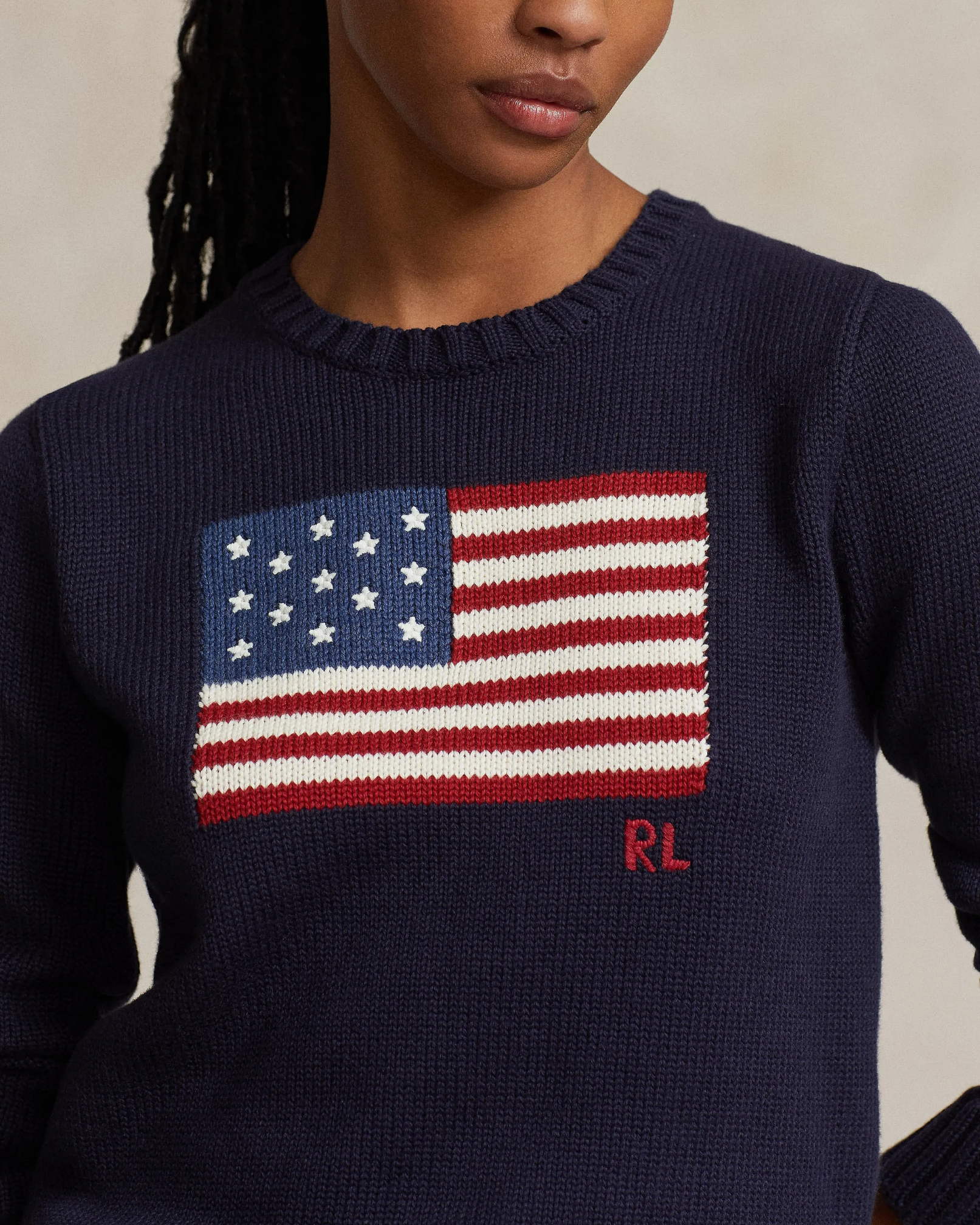 Klassische Flaggenpullover