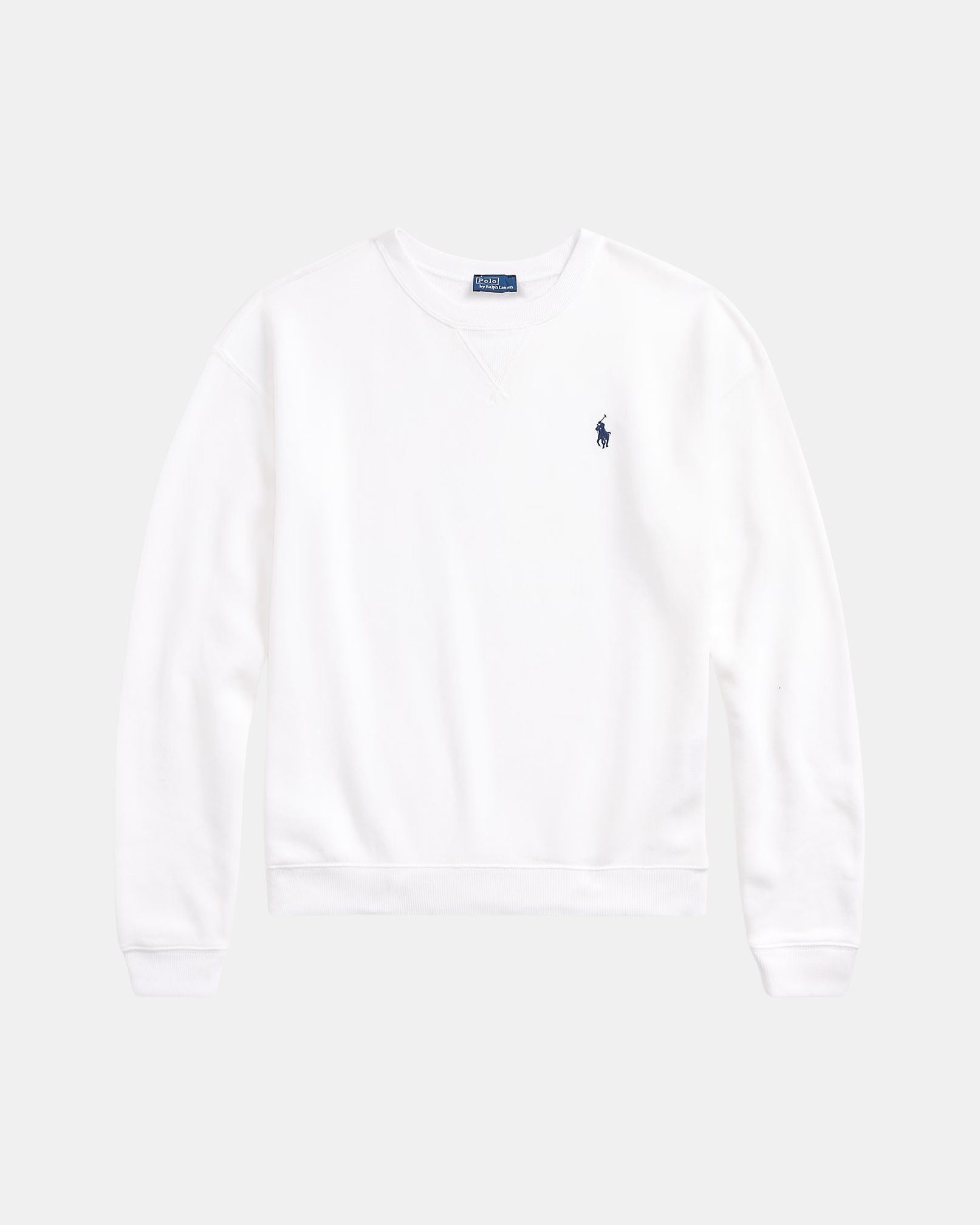 Rundhals-Sweatshirt aus Fleece