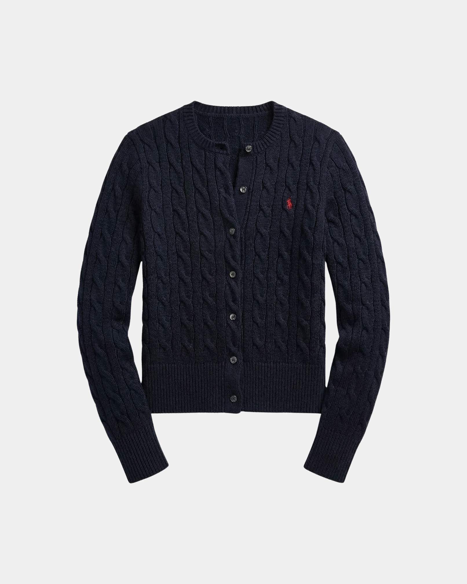 Cardigan aus Baumwolle im Zopfstrick