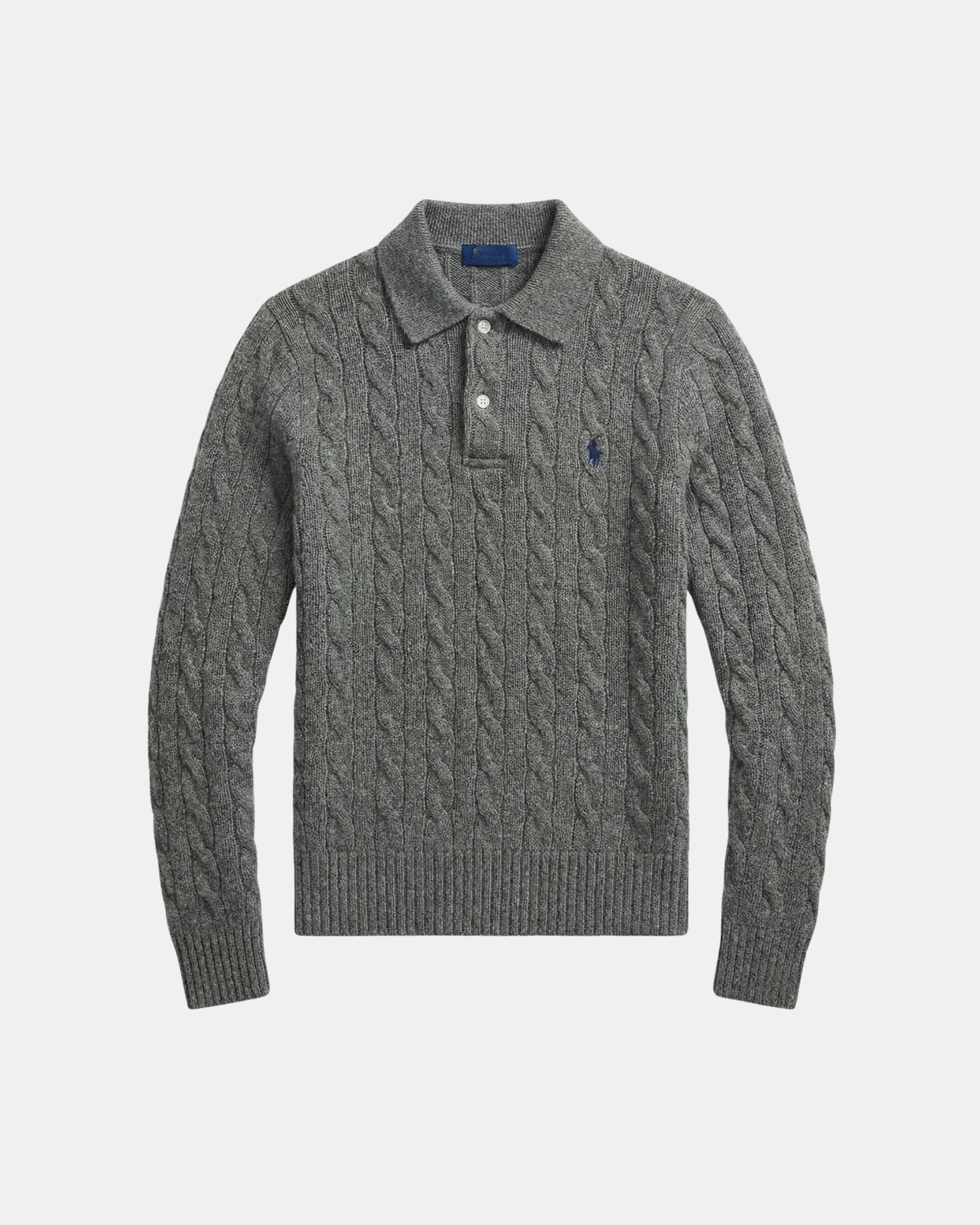 Pullover aus Wolle-Kaschmir im Zopfstrick